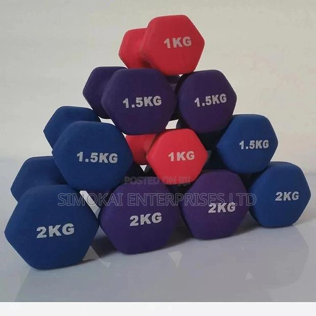 Assorted Vynl Dumbells