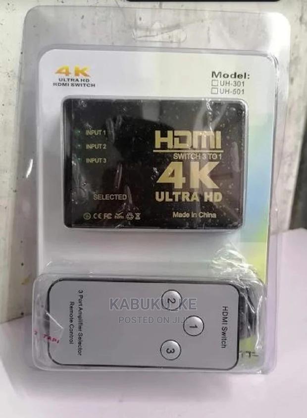 3 Way Hdmi Switch 4K