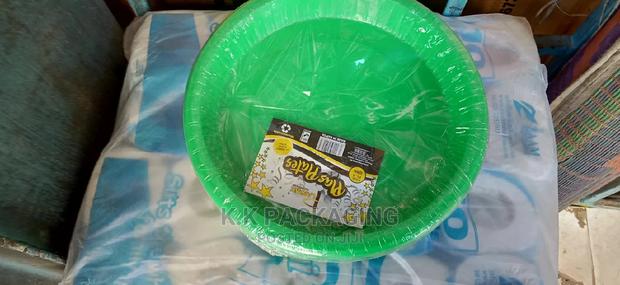 Coloured Disposable Plastic Plates