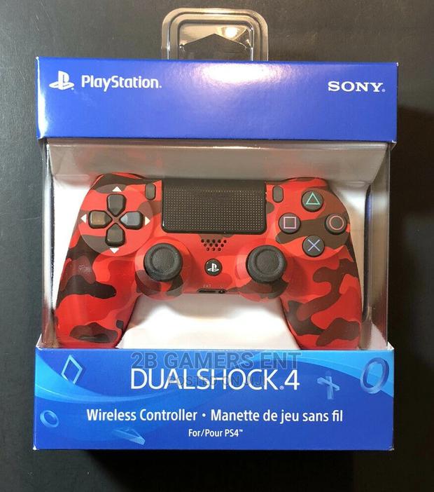 Brand New Ps4 Pad Rouge Camouflage