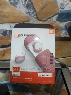 JBL Hifi Earbuds High End Pink