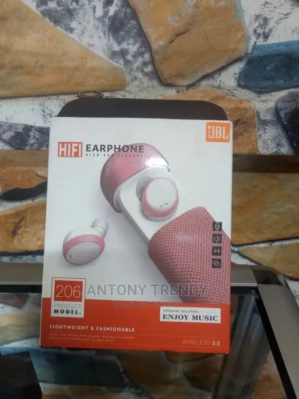 JBL Hifi Earbuds High End Pink