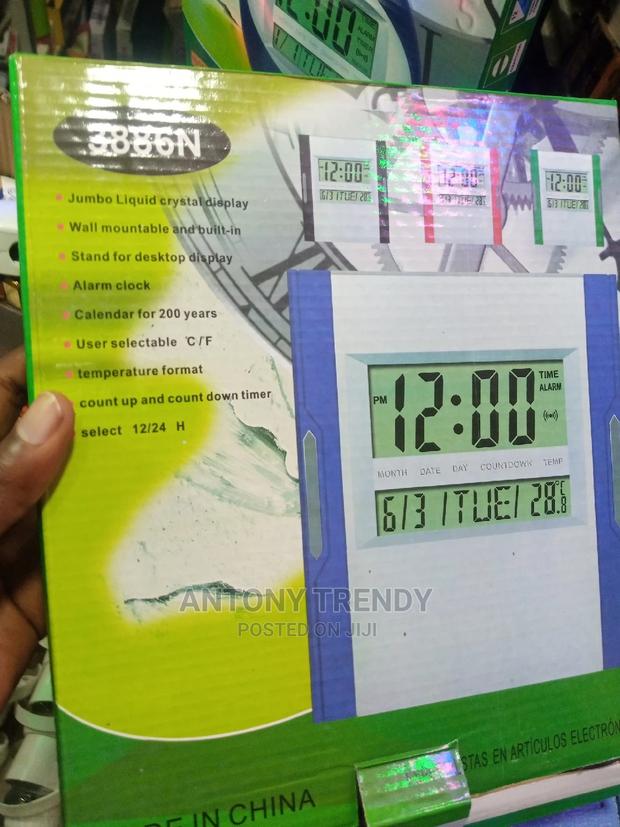 Easy Clock With Temperature.Date And Time - main view