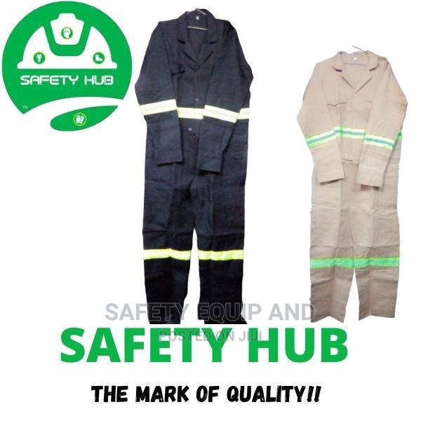 Reflective Overalls in Kenya (Twill Material) - main view