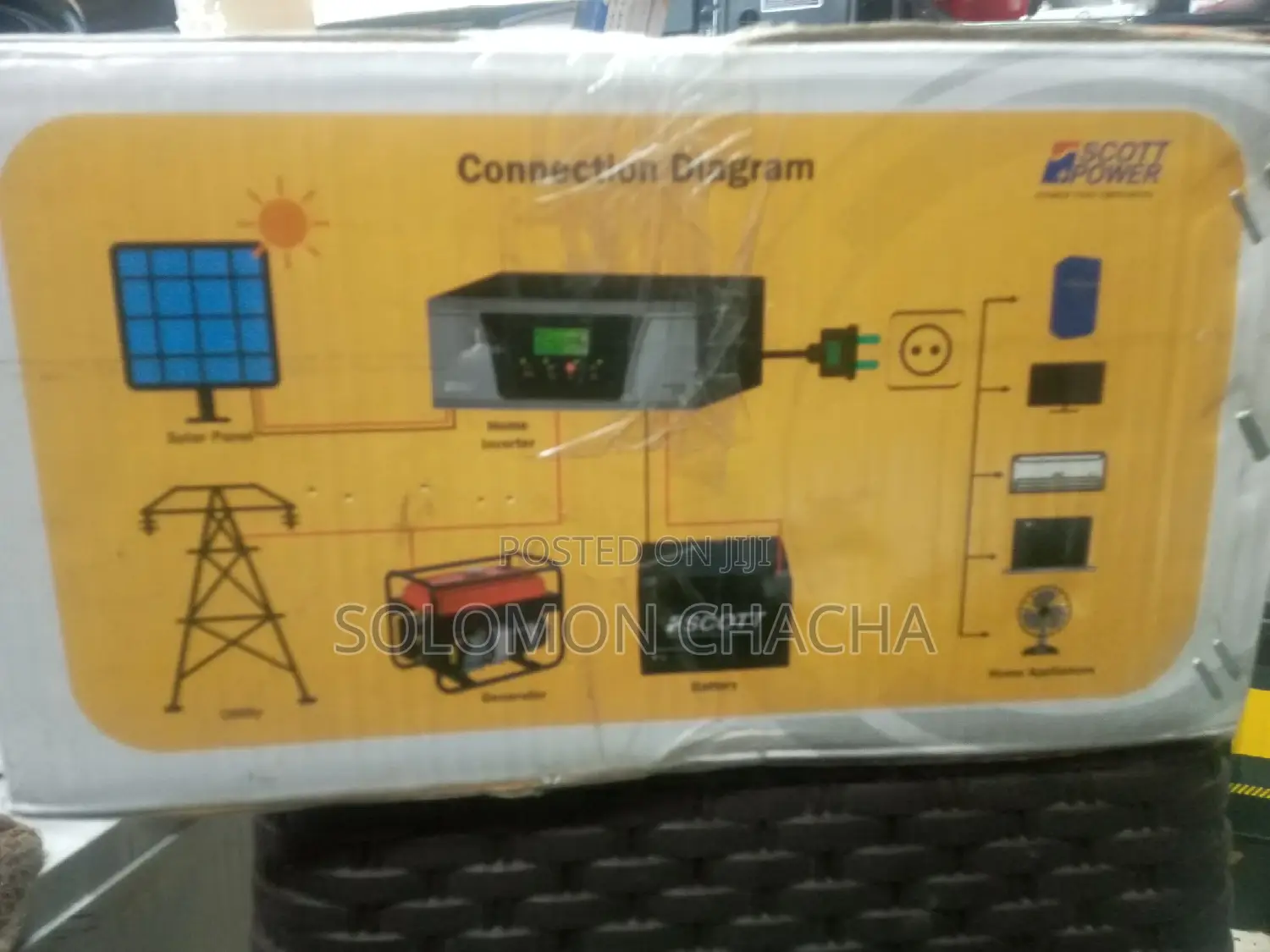 Scott Power 850W Hybrid Inverter