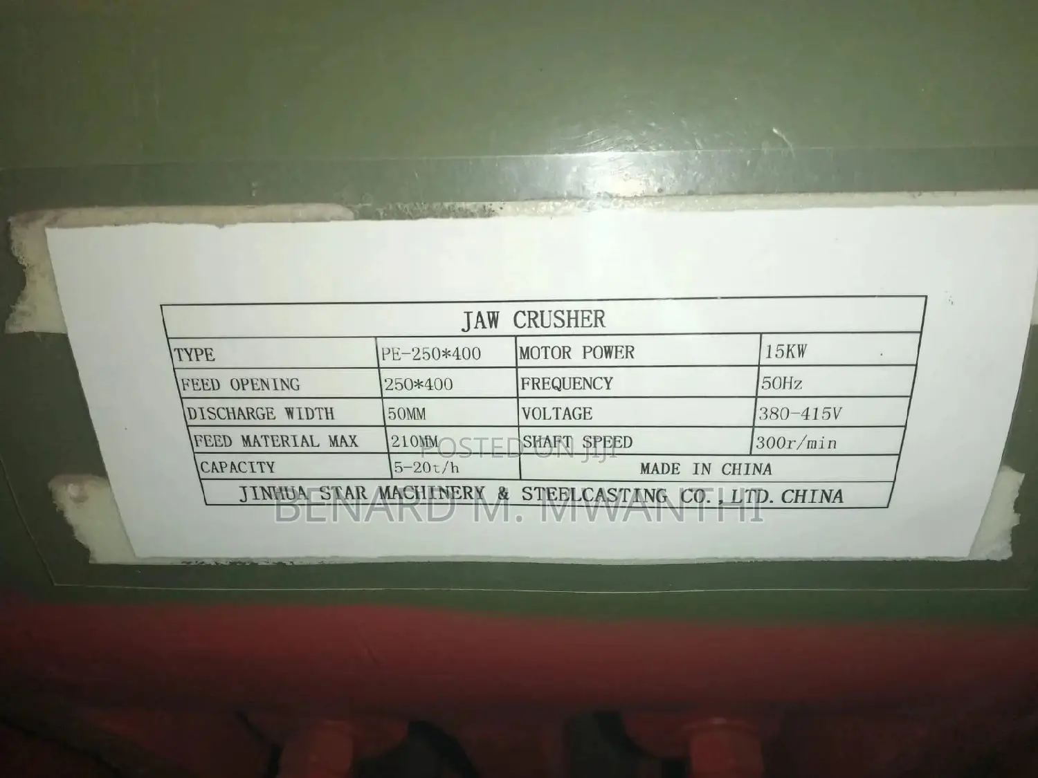Jaw Stone Crusher
