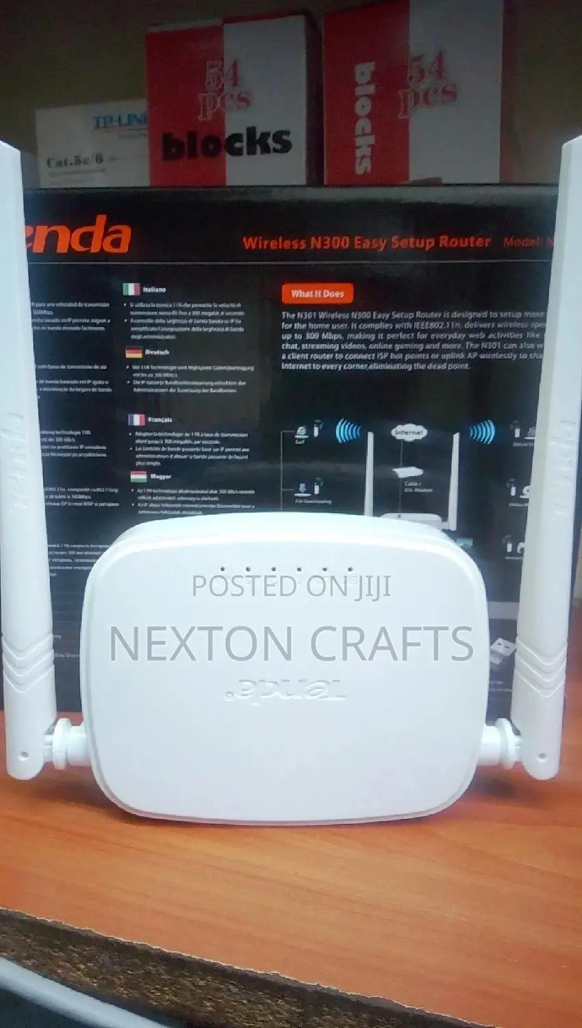 Tenda Wireless N300 Router