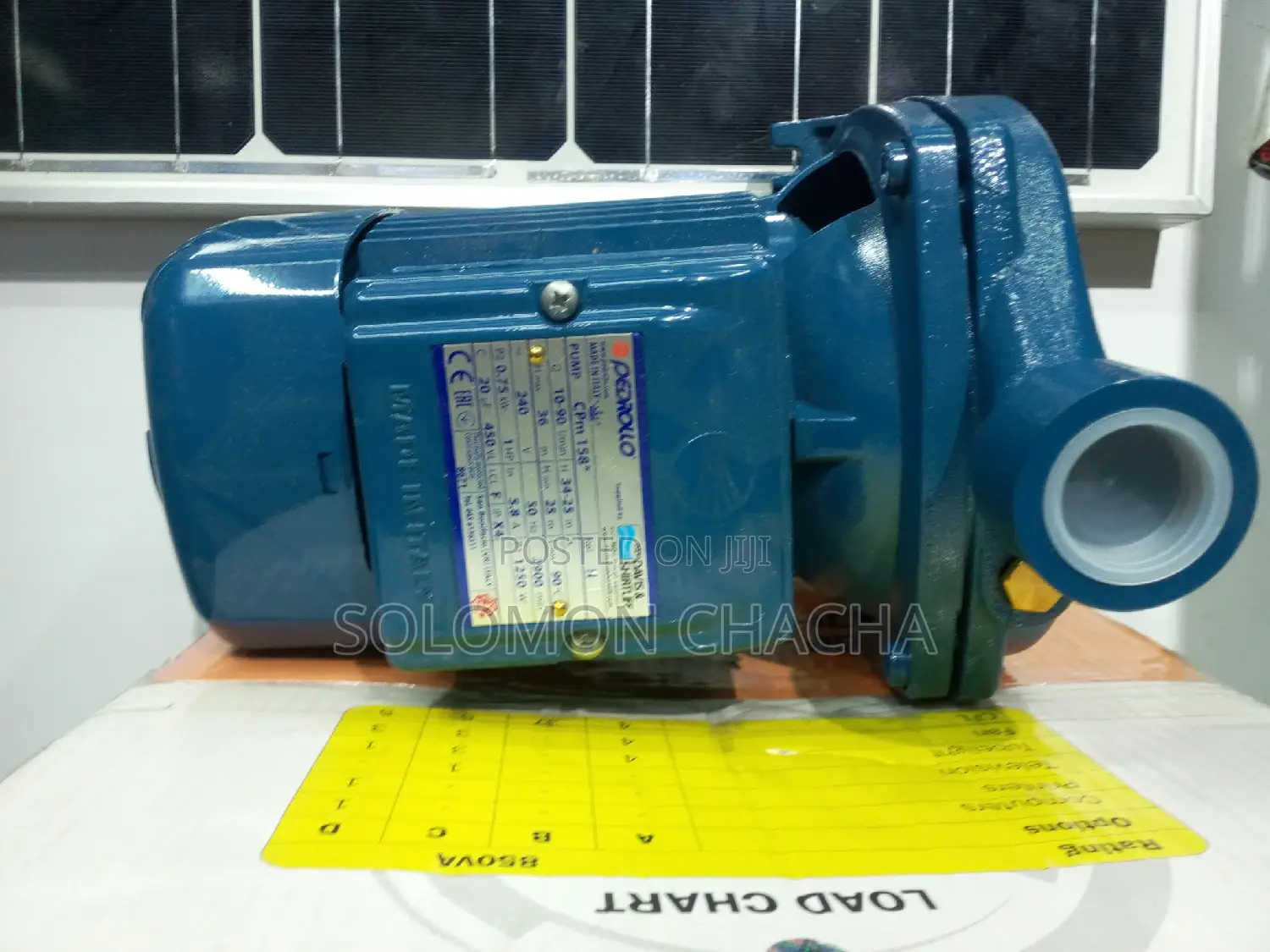 PEDROLLO 1HP H Max 36m 0.75kw