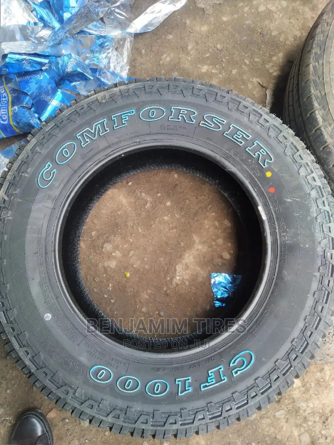 Comforser Tires Sizes 265/65r17 A/T Free Depivery N Fitting.