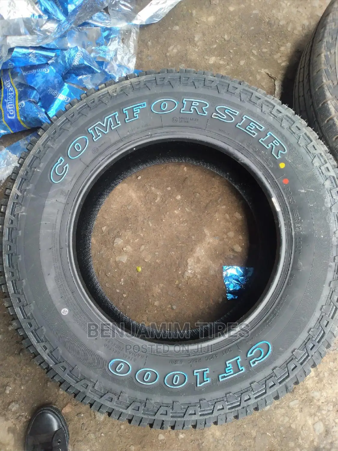 Comforser Tires Sizes 265/65r17 A/T Free Depivery N Fitting.