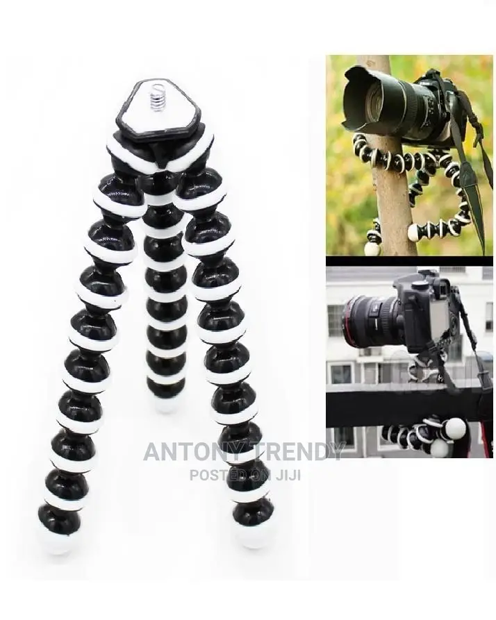 Gorilla Tripod 10" - Fully Flexible Foldable Octopus