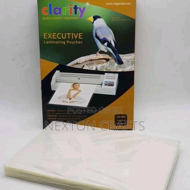 Clarity A4 Laminating Pouches a Ream of (100 Sheets) - thumbnail 4