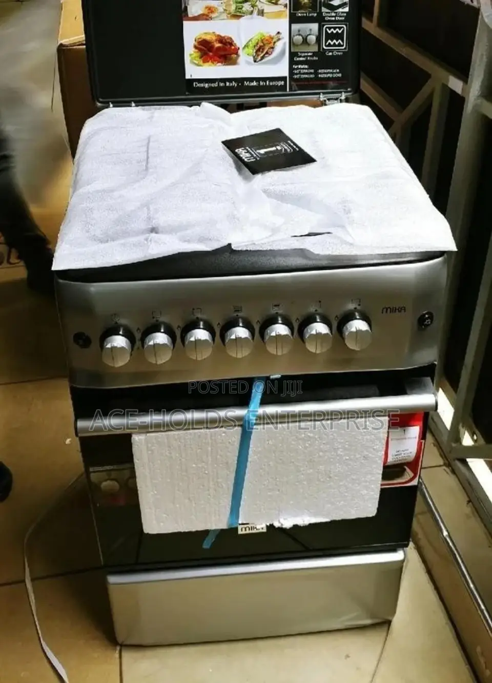 Mika 3+1 Cooker With Electric Oven