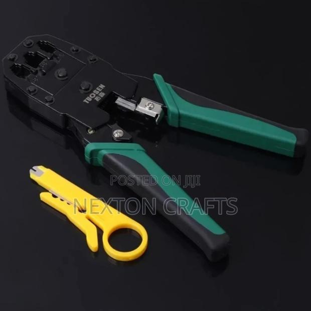 New RJ45 RJ11 RJ12 Cat 5/5e Network LAN Cable Crimping Tool