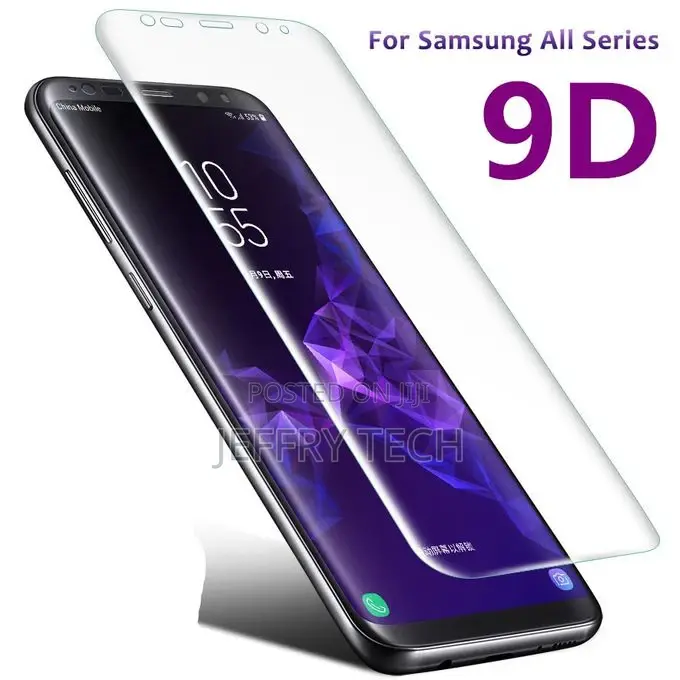 Samsung Galaxy S9 S8 S7 S6 Edge Plus 9H Full Cover Screen Pr