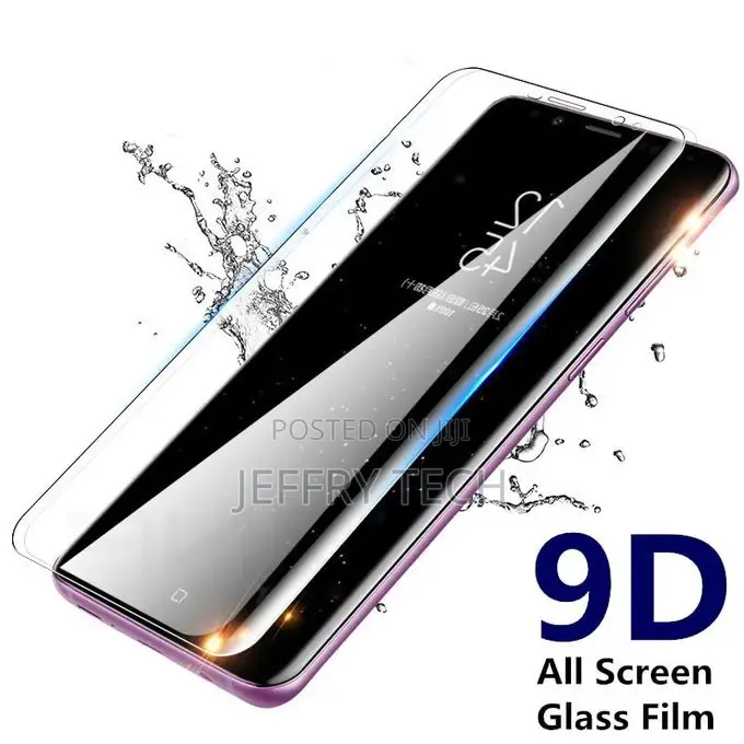 Samsung Galaxy S9 S8 S7 S6 Edge Plus 9H Full Cover Screen Pr