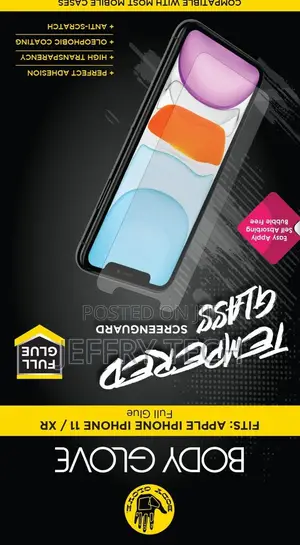 Tempered Glass Screenguard Apple iPhone 11/Xr