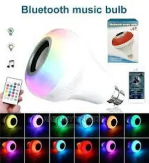 LED Light Bulb Bluetooth Speaker