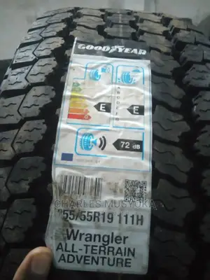 255/55 R 19 Good Year Nylon Tyre Recomendeful and Warranted