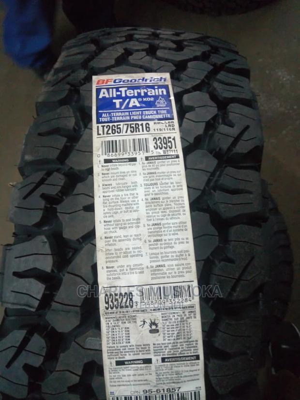 265/ 75 R 16 BF Goodrich AT Tyres