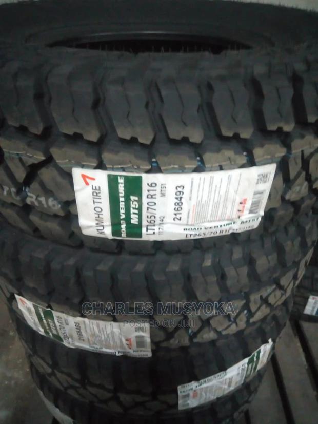 265/70 R16 Kuhmo Tyre Made in Korea AT Grib