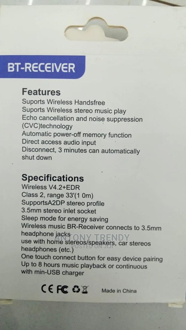 Car Bluetooth Audio Receiver, X6 Car 3.5mm Wireless
