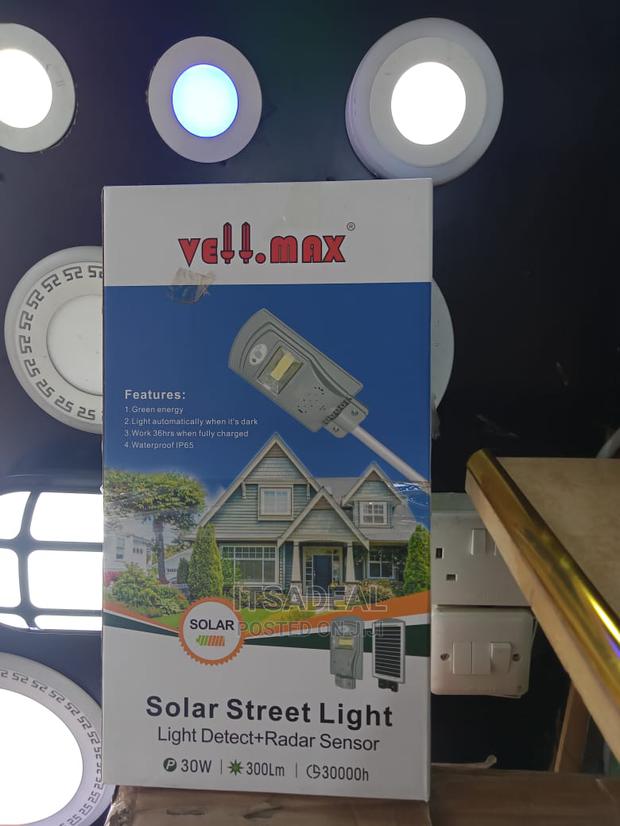 Solar Street Lights - main view