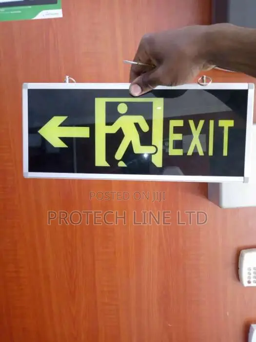 Illuminous Double Sided Fire Exit Sign