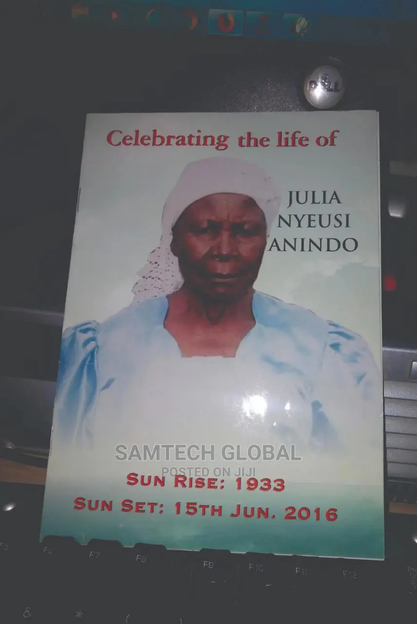 High Quality Funeral Program Printing