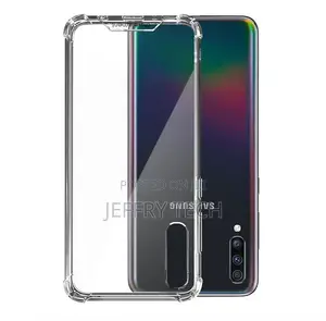 Shockproof TPU Gel Cover Samsung A70 - Clear