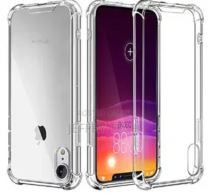 Ultra-Slim Shockproof Cover for iPhone Xr - Clear