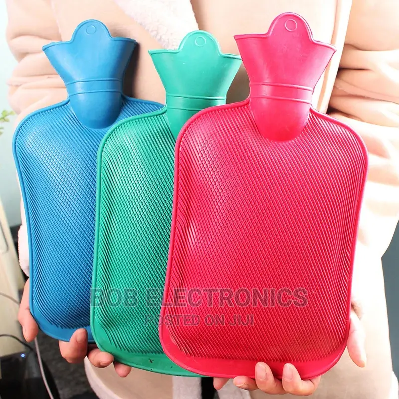Silicon Hot Water Bottle With Knitted Cover