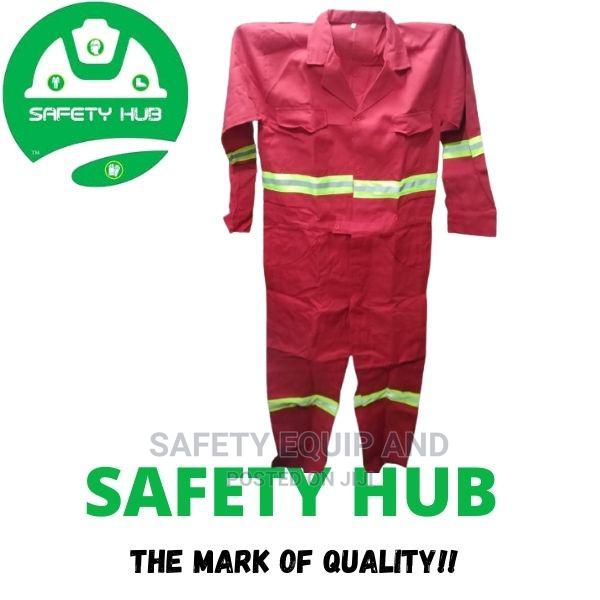 Overalls for Workers With Reflectors in Kenya - main view