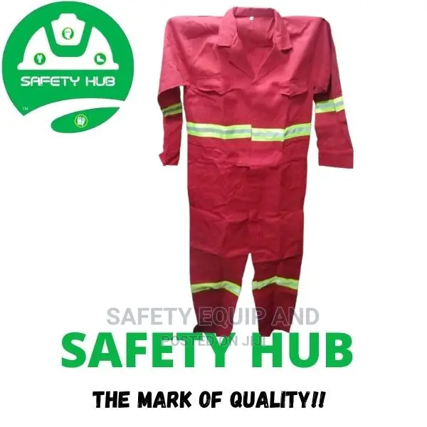 Overalls for Workers With Reflectors in Kenya