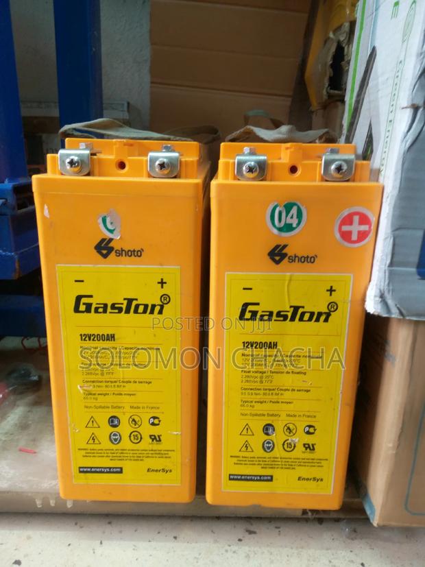 Gaston 200ah Slim Battery 20hr - main view