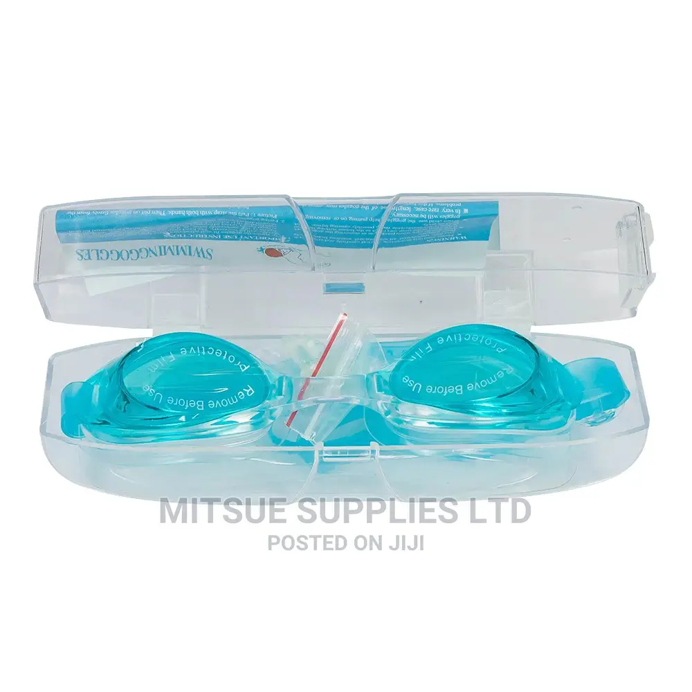 A Pair Adjustable Swimming Goggles for Adults Kids