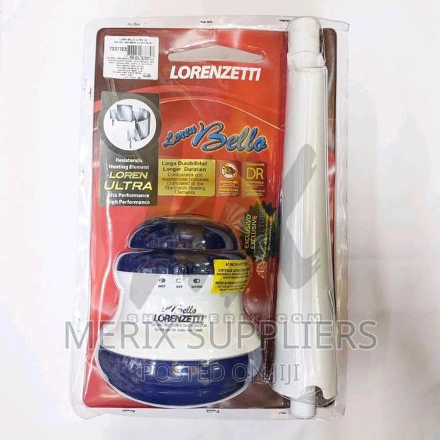 Lorenzetti Loren Bello Shower Head + Free PVC Shower Arm