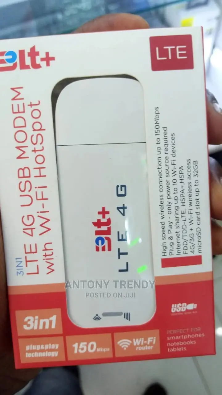 Generic 4G LTE USB Modem With Wifi Hotspot Router 3 In1