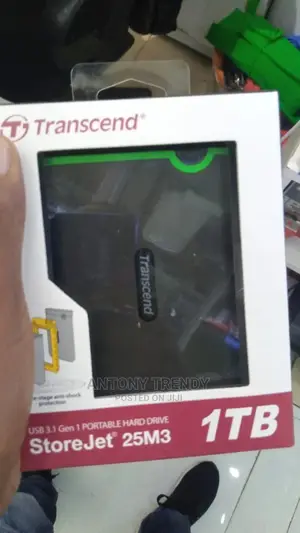 Transcend Portable Hard Drives Storejet 25m3c 1tb,