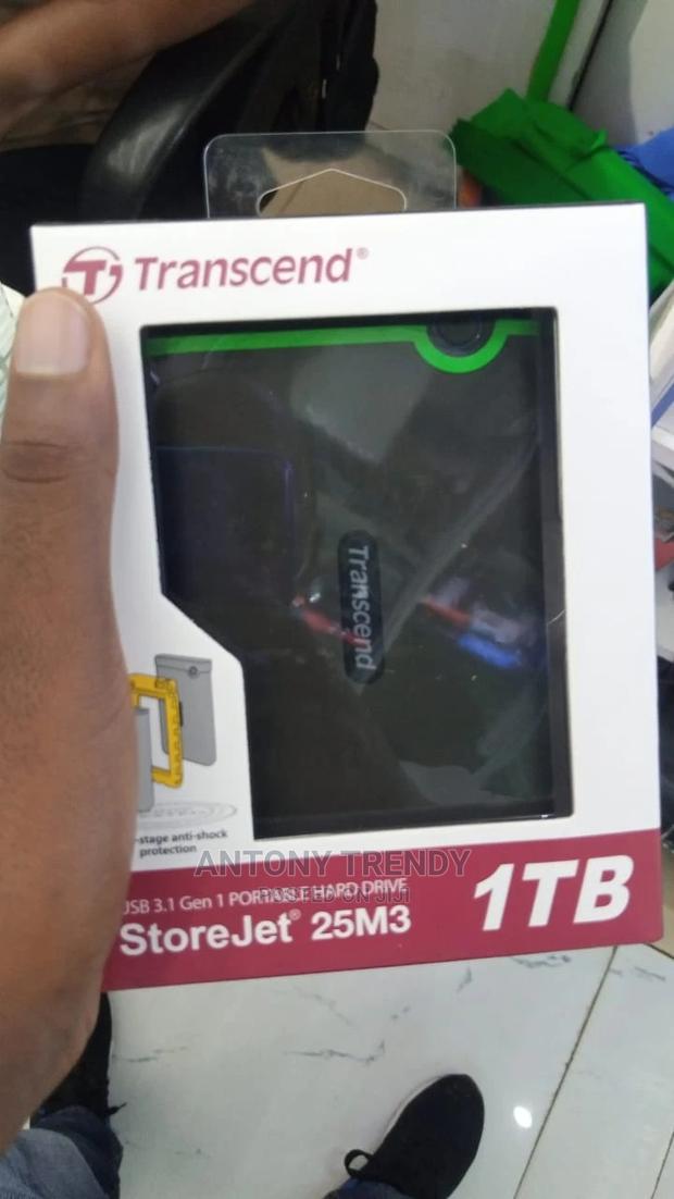 Transcend 1TB USB 3.0 External Hard Disk Drive - main view