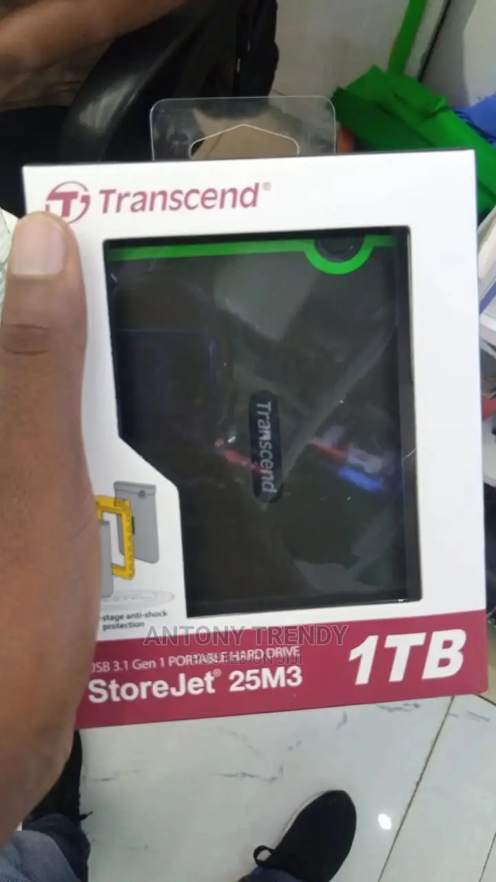 Transcend 1tb Usb 3.0 External Hard Disk Drive