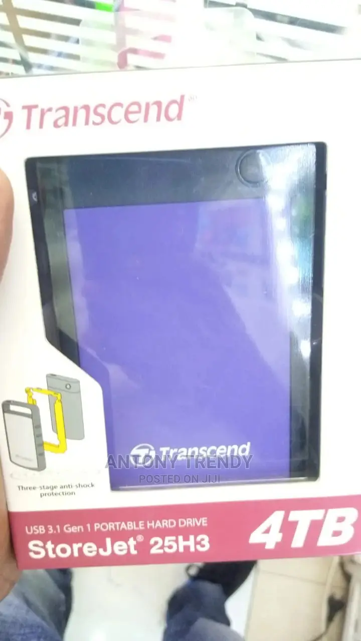 Transcend 4tb External Portable Hard Drive