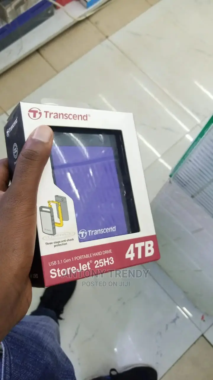 Transcend 4tb External Hard Disk Drive