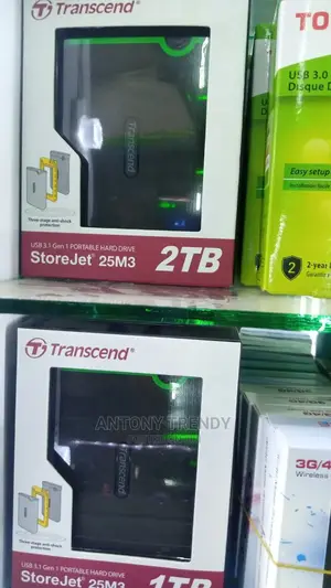 Transcend 2tb Storejet 25m3 Usb 3.1