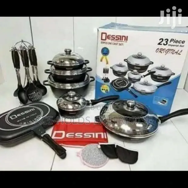 23 Piece Set Dessini Cookware Set