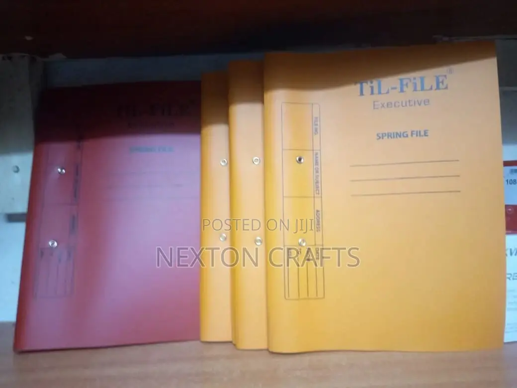 Spring Files a Dozen (12 Pieces)