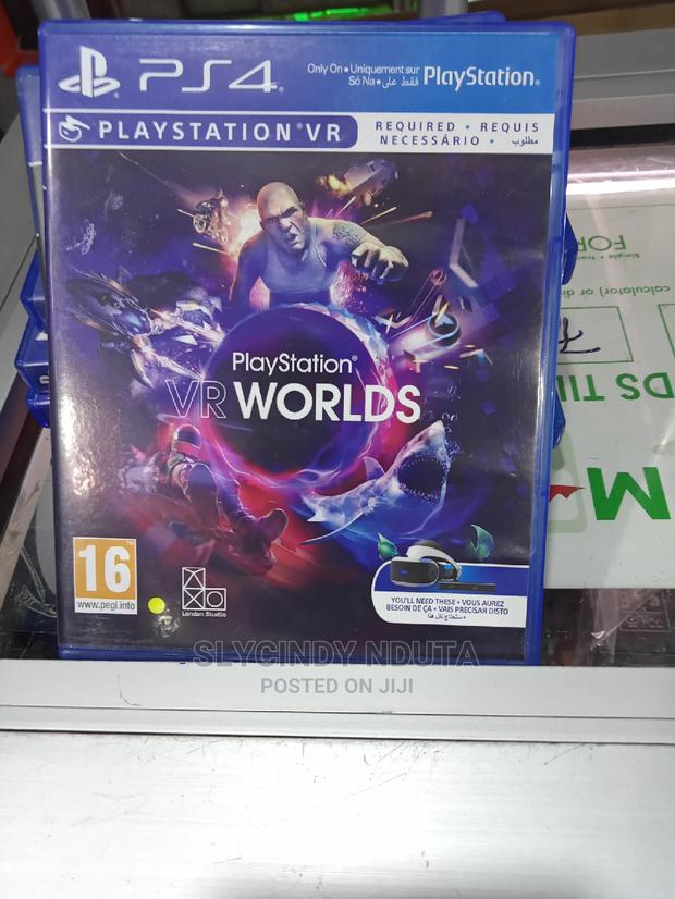 VR Worlds Playstation - main view