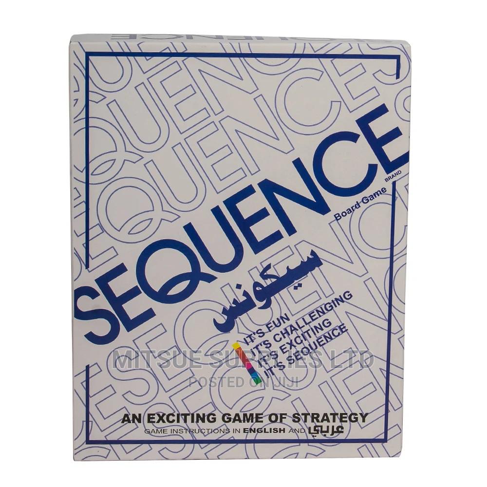 Card Board Sequence Game for Kids and Adults in Nairobi Central - Books &  Games, Mitsue Supplies Ltd | Jiji.co.ke