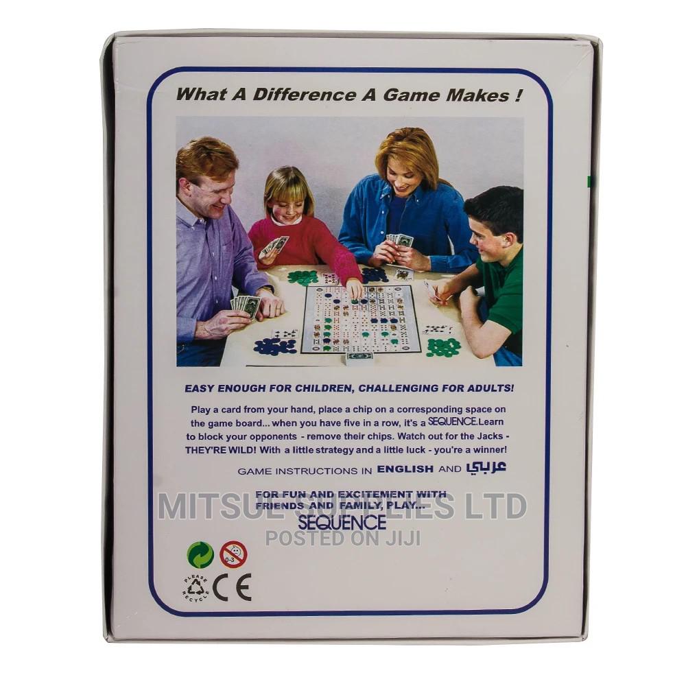 Card Board Sequence Game for Kids and Adults in Nairobi Central - Books &  Games, Mitsue Supplies Ltd | Jiji.co.ke