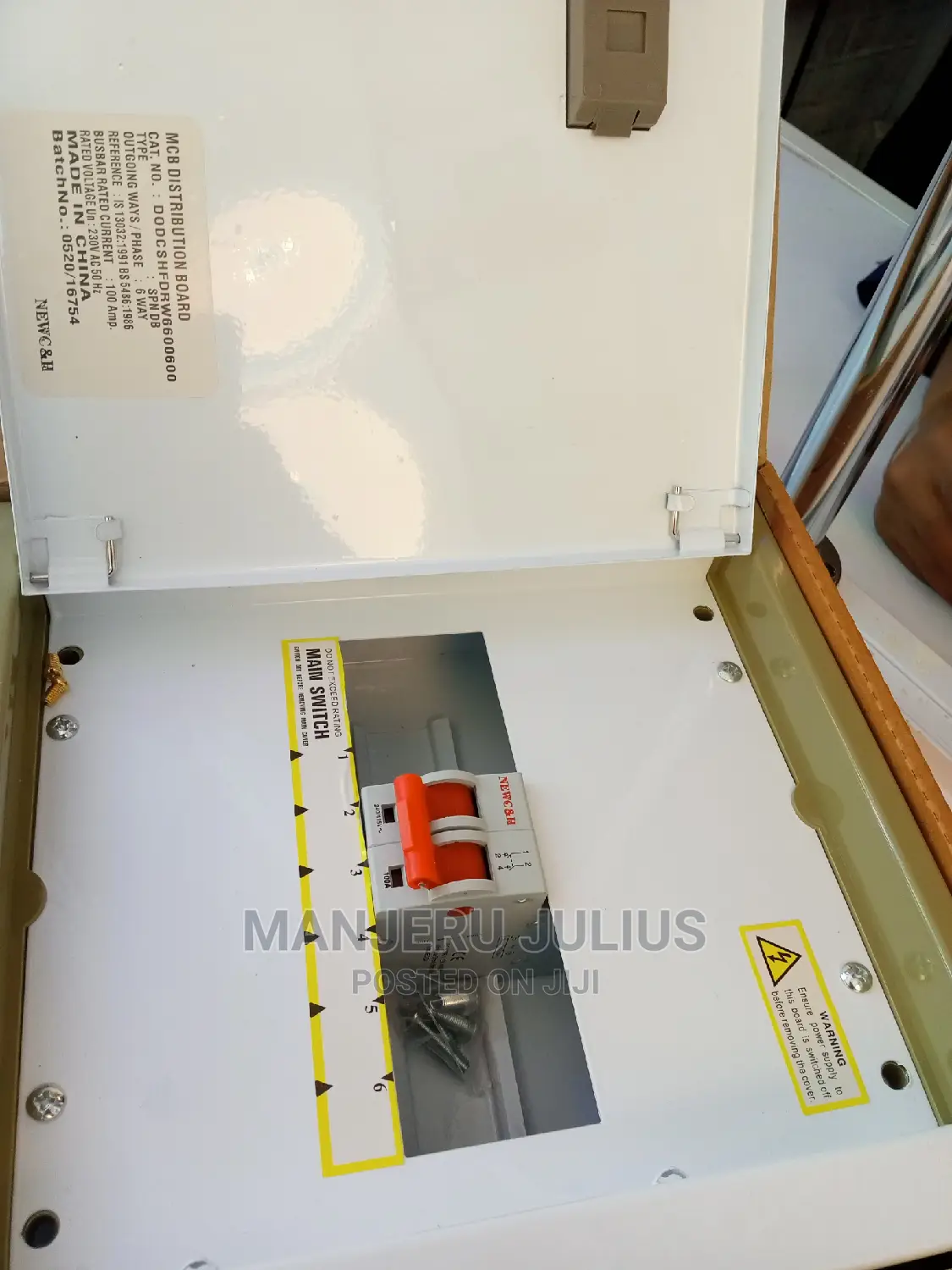 6way Consumer Unit